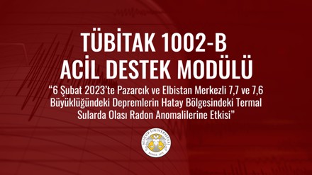 TÜBİTAK'tan Prof. Dr. Mehmet Erdoğan’ın projesine destek